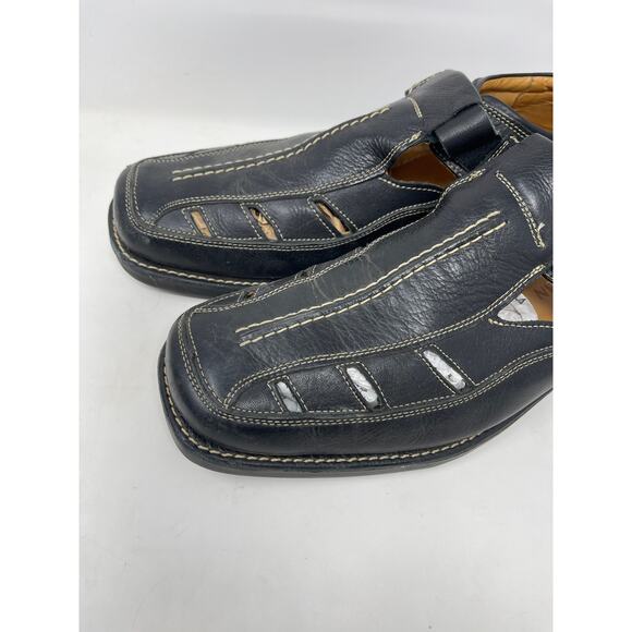 Men\'s Bostonian Anatomic Gel AMAZONAS Fisherman Leather Made BRAZIL Shoes 10.5D main image 4